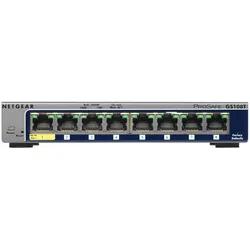 Netgear GS108T-300PES (8 Ports), Netzwerk Switch, Grau