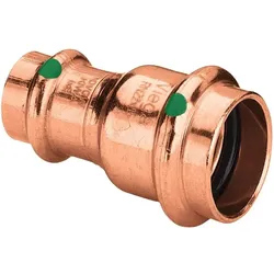 Viega, Rohrverbindungstechnik, Profipress muffe 42x35mmReduceret, af kobberSC-Contur (Pressverbindung)