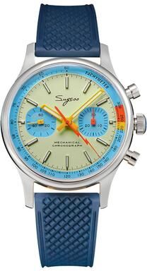 Uplifted Goods Mechanical Pilot Chronograph Watch h swan Neck Movement