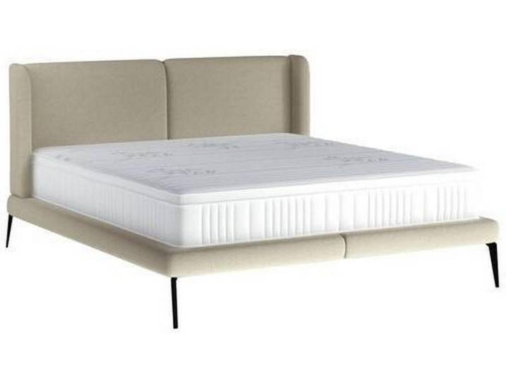 Livetastic Polsterbett, Cognac, Metall, Uni, 180x200 cm, Made in EU, Stoffauswahl, Schlafzimmer, Betten, Polsterbetten
