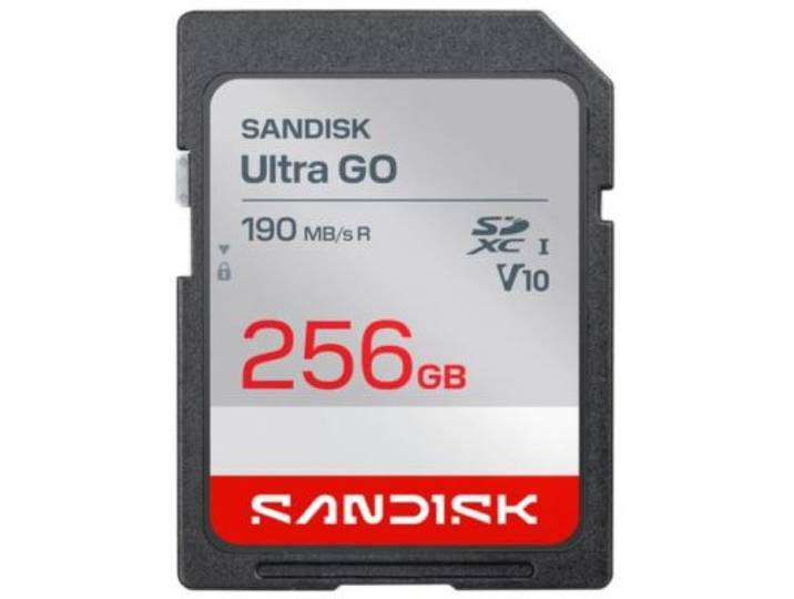 Sandisk - Carte Sd Ultra Go Sd 256go 190mbs C10 U1 Uhs