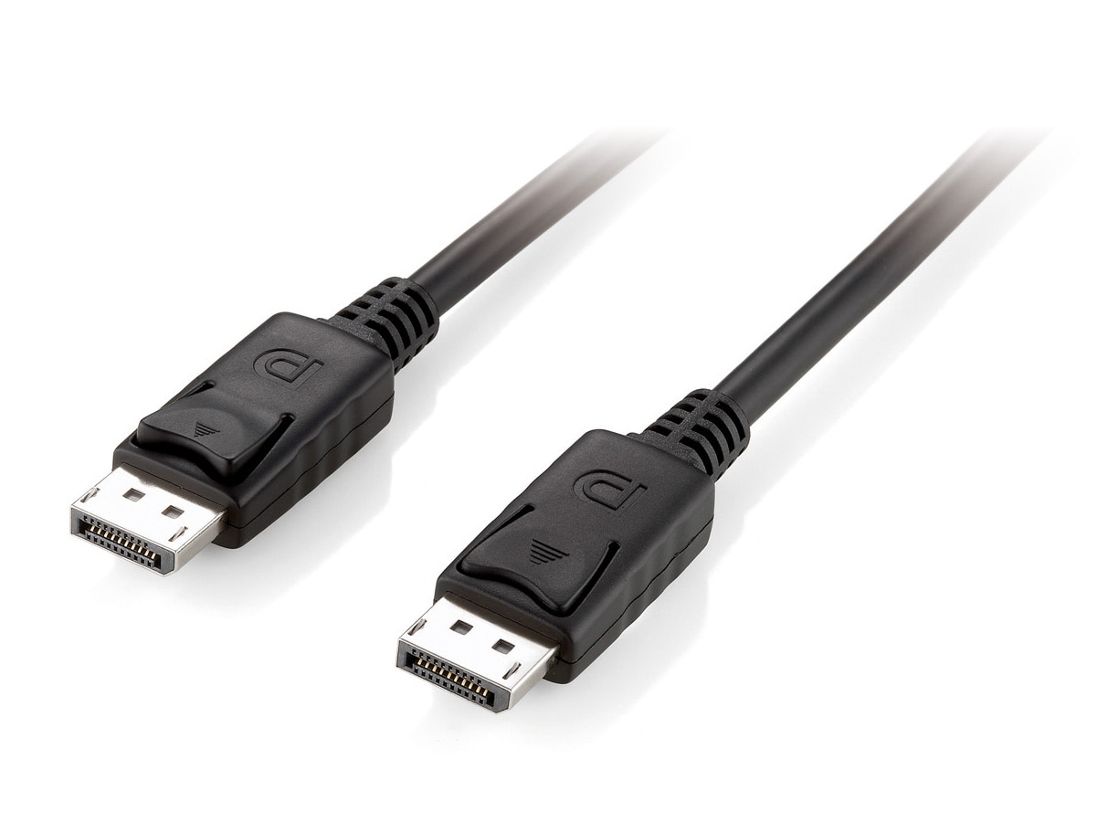 Equip 119339 DisplayPort 1.2 Kabel, Stecker auf Stecker, 10m, schwarz