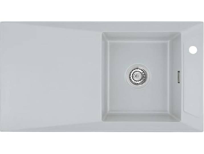 Keramik Einbauspüle Systemceram Siro 90 ALU