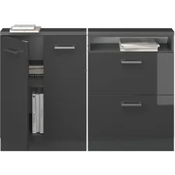 Vicco, Regal, für Dachschrägen R-Line (120 x 46 x 81.60 cm)