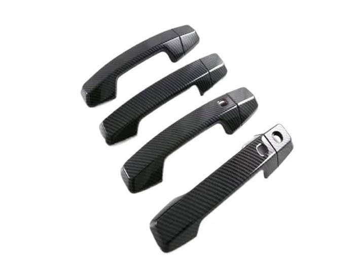 UADTHFGB Griffverkleidung Für Triton L200 2024 Auto Tür Schüssel Griff Trim Schutz Aufkleber(Four door handle)