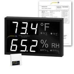 PCE Instruments PCE-EMD 10-ICA Digitalthermometer kalibriert (ISO) 40 °C (max)
