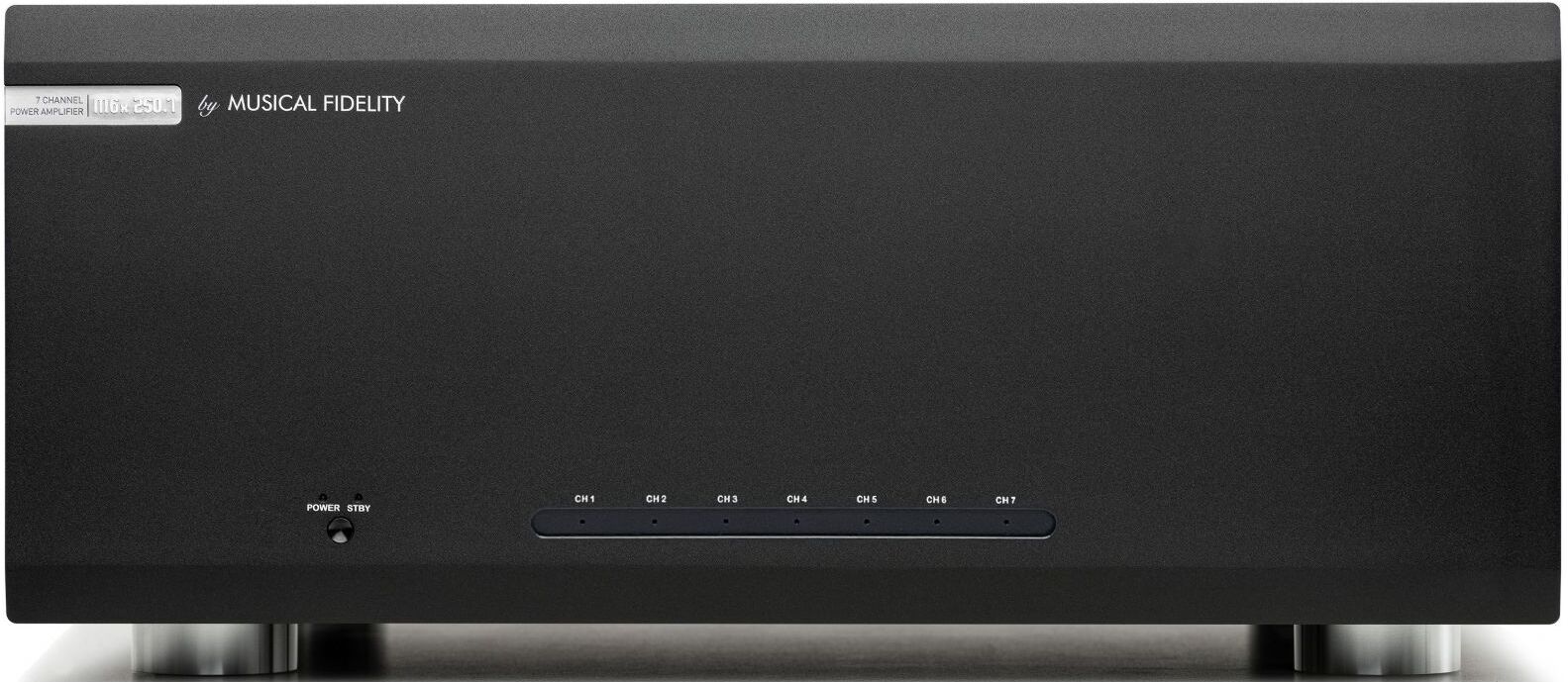 Musical Fidelity M6x 250.7 7-kanals hembioslutsteg Svart