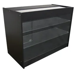 K1200 Verkaufstheke Ladentheke - Schwarz