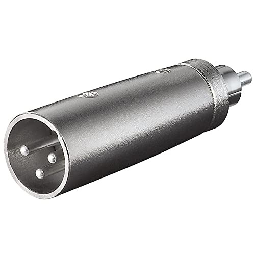 XLR (m) naar RCA (v) adapter voor maximale connectiviteit