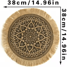 Inspire Picks Handmade Boho Wall Baskets Set Woven Seagrass Decor For Rustic Homes tk370 ms8678