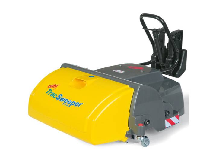 RollyTrac Sweeper Rolly Toys Gelb Kunststoff - Farbe: gelb/grau