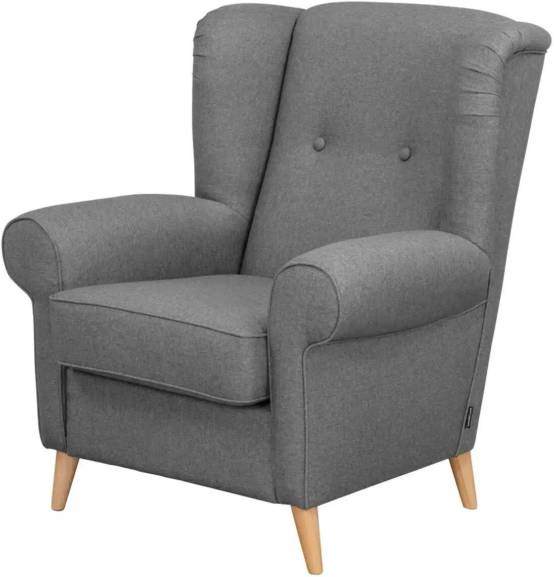 Max Winzer Sessel  Anton ¦ schwarz ¦ Maße (cm): B: 88 H: 99