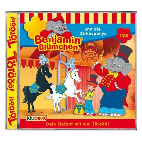 Kiddinx CD Benjamin Blümchen #125 und die Zirkusponys (Benjamin Blümchen, Deutsch) (425525)