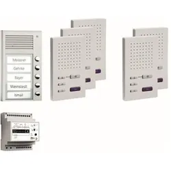 TCS, Klingel + Türsprechanlage, PPAF05-EN/02 pre:pack5 hörerlosen Freisprechen Aufputz (Kabelgebunden)