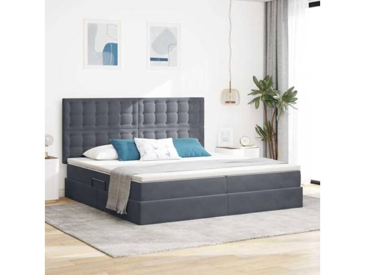 Massives Kiefernholz Moderner Bettrahmen Schlafzimmer Weiß 135 x 190 cm Bettrahmen mit Kopfteil Weiß 135x190 cm Massives Kiefernholz Lattenrost Stabil Modernes Design Stilvoll Schlafzimmer