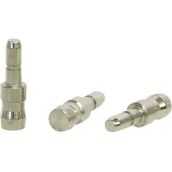 Steckadapter für Zündkabel, einerseits 6,3 mm Steckanschl.,andererseits 4mm