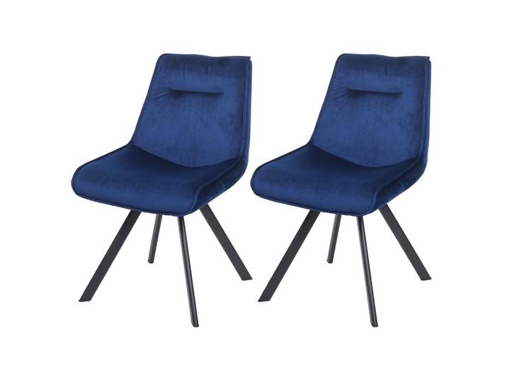 ESSZIMMERSTUHL Blau 2er-Set