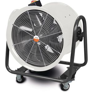 Unicraft Industrieventilator MV 50, 1100 Watt, Axiallüfter Ø 50cm, 73 dB(A), Luftdurchsatz 9000m³/h