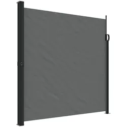 vidaXL Ausziehbare Seitenmarkise Anthrazit 200x300 cm