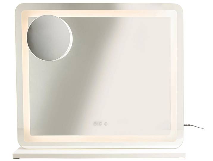 LED-Spiegel rechteck LALY 70x60cm weiss