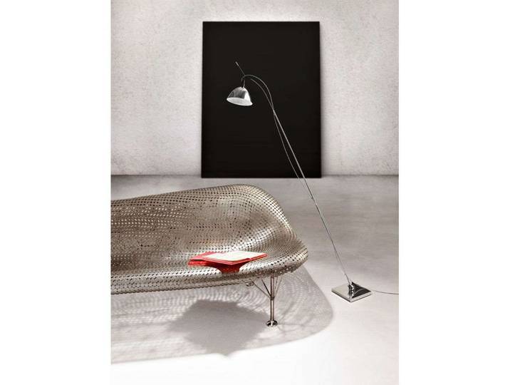 Max. Floor LED Lampadaire Chrome - Ingo Maurer - Salon / séjour - Aluminium