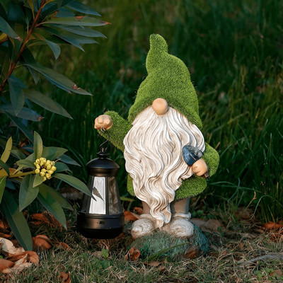 HomeDecorAndMore LLC Gnome Solar Lights For Garden Labkost