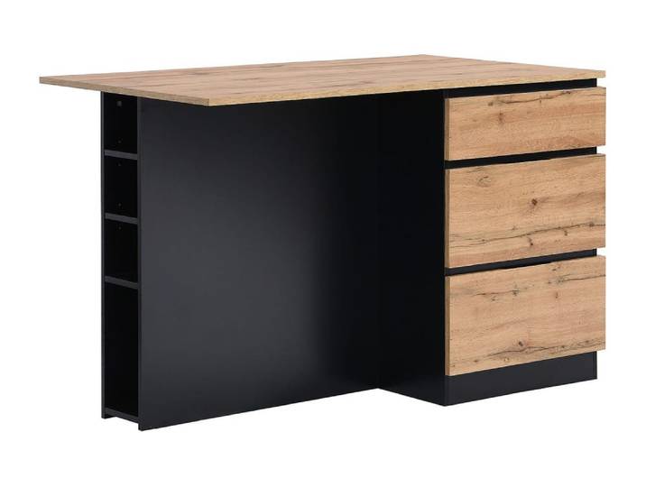 Îlot central mdf noir