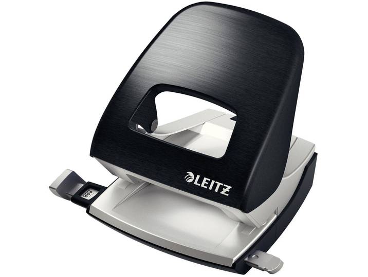Locher Leitz satin schwarz - Locher