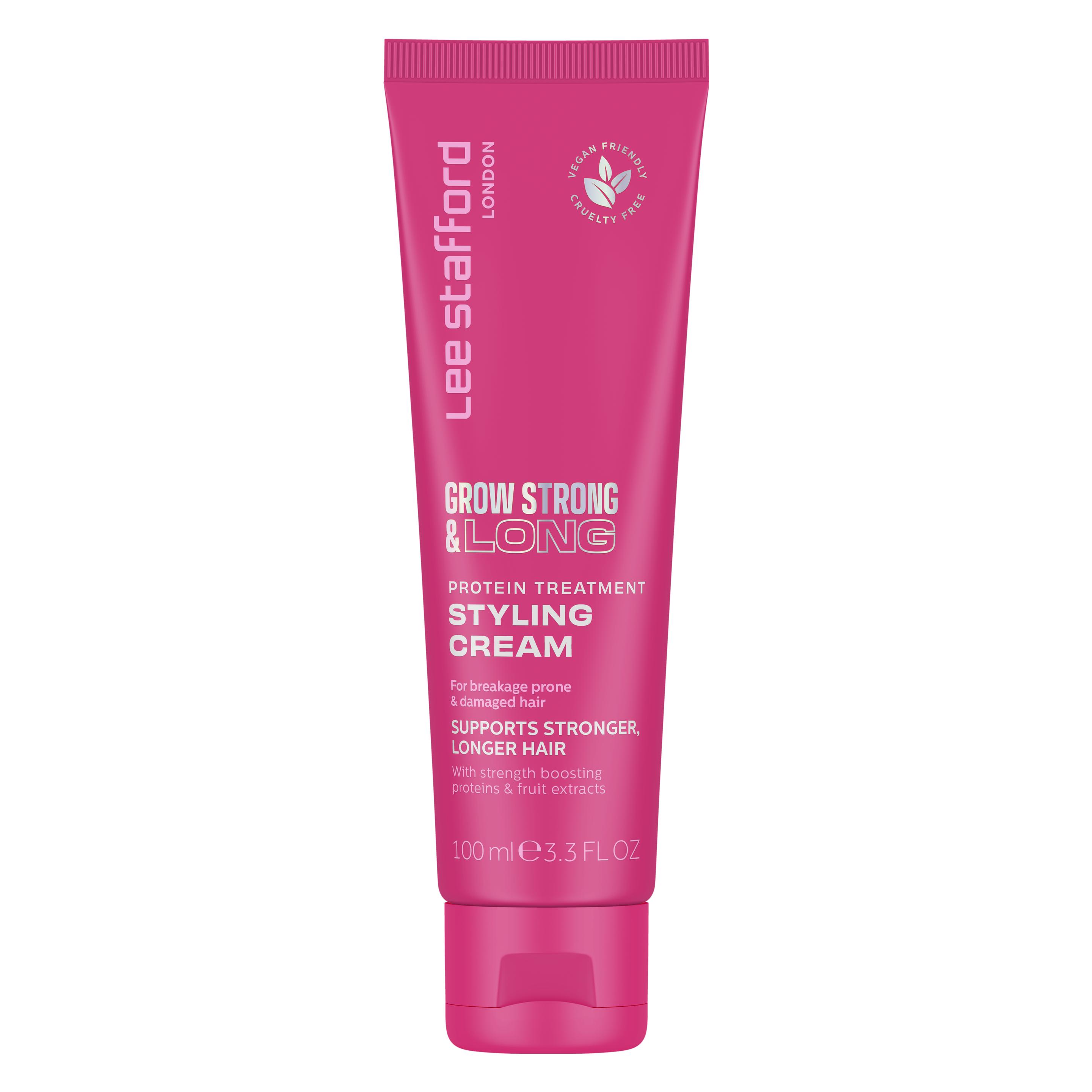 Lee Stafford Grow Strong & Long Protein Hair Growth Treatment Styling Cream 100ml (Haarcreme, 100 ml) (1010032)