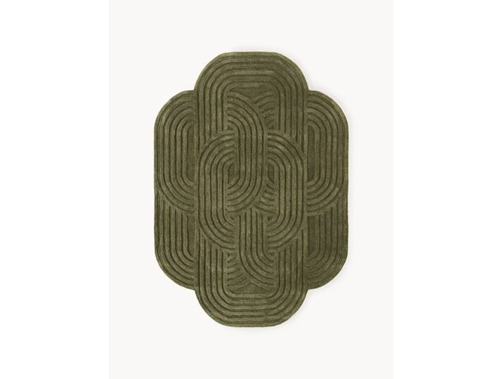Tapis haut-bas de forme organique Koli