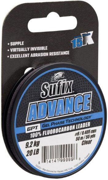 Sufix Advance Gpt Fluorocarbon 50m-0,31mm