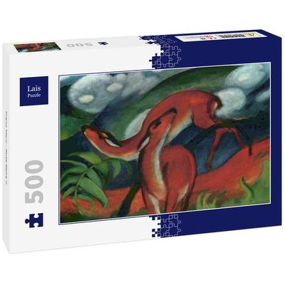 Lais Puzzle Franz Marc - Rote Rehe II 500 Teile