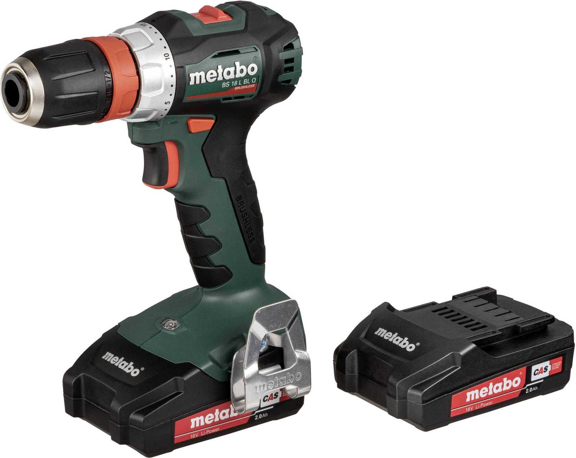 Metabo 602327500, Elektrischer Schraubendreher, Schwarz, Lithium-Ion (Li-Ion), 10 mm, 10 mm, 10 mm