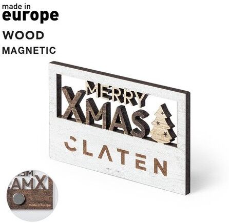 Aimant déco personnalisé Lambet Magnet bois