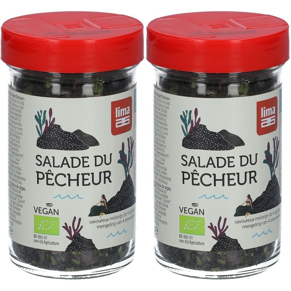 Lima Bio Salade du Pêcheur Algenmischung 2x 2x40 g