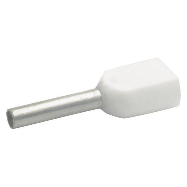 Klauke 8698 Isolierte Zwillingsaderendhülsen, 2 x 0 (8698)