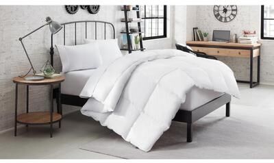 Mercantile Soft and Natural 100% Cotton Feather Fill Comforter