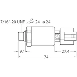 Turck Drucktransmitter PT100R2105U6DT043P