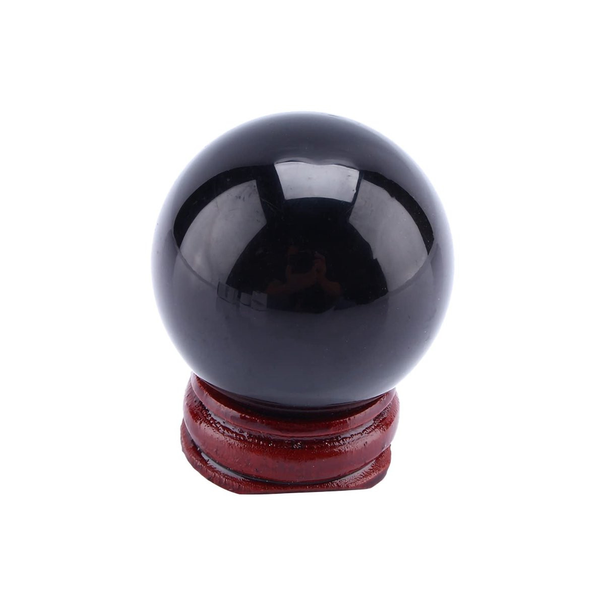 Dailygoods Ruwe Kristallen Bol van Obsidiaan, 40 mm
