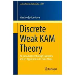 Discrete Weak KAM Theory, Fachbücher von Maxime Zavidovique