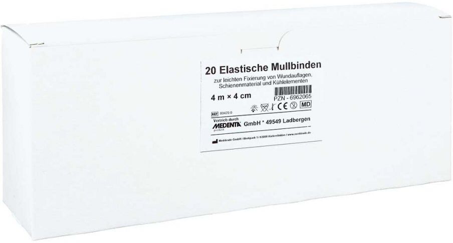 Mullbinden elastisch 4mx4cm