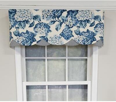 RLF Home Design Summerwind Petticoat Window Valance