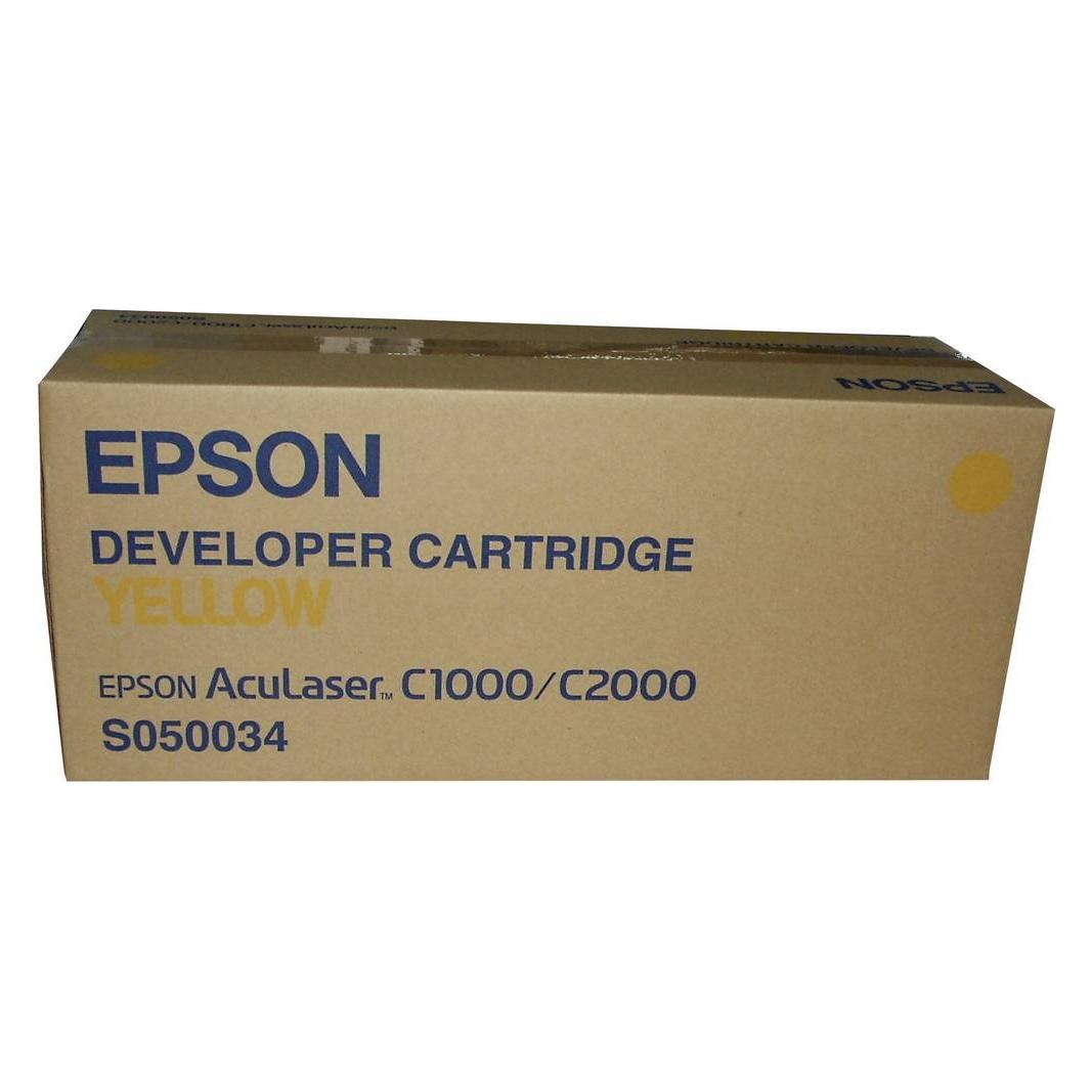 Epson Gelb - Original - Tonerpatrone - für AcuLaser C1000 (Y) (C13S050034)