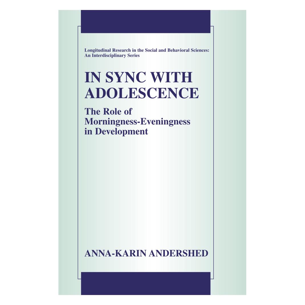 Springer In Sync with Adolescence (Englisch, Softcover, Anna-Karin Andershed) (55581138)