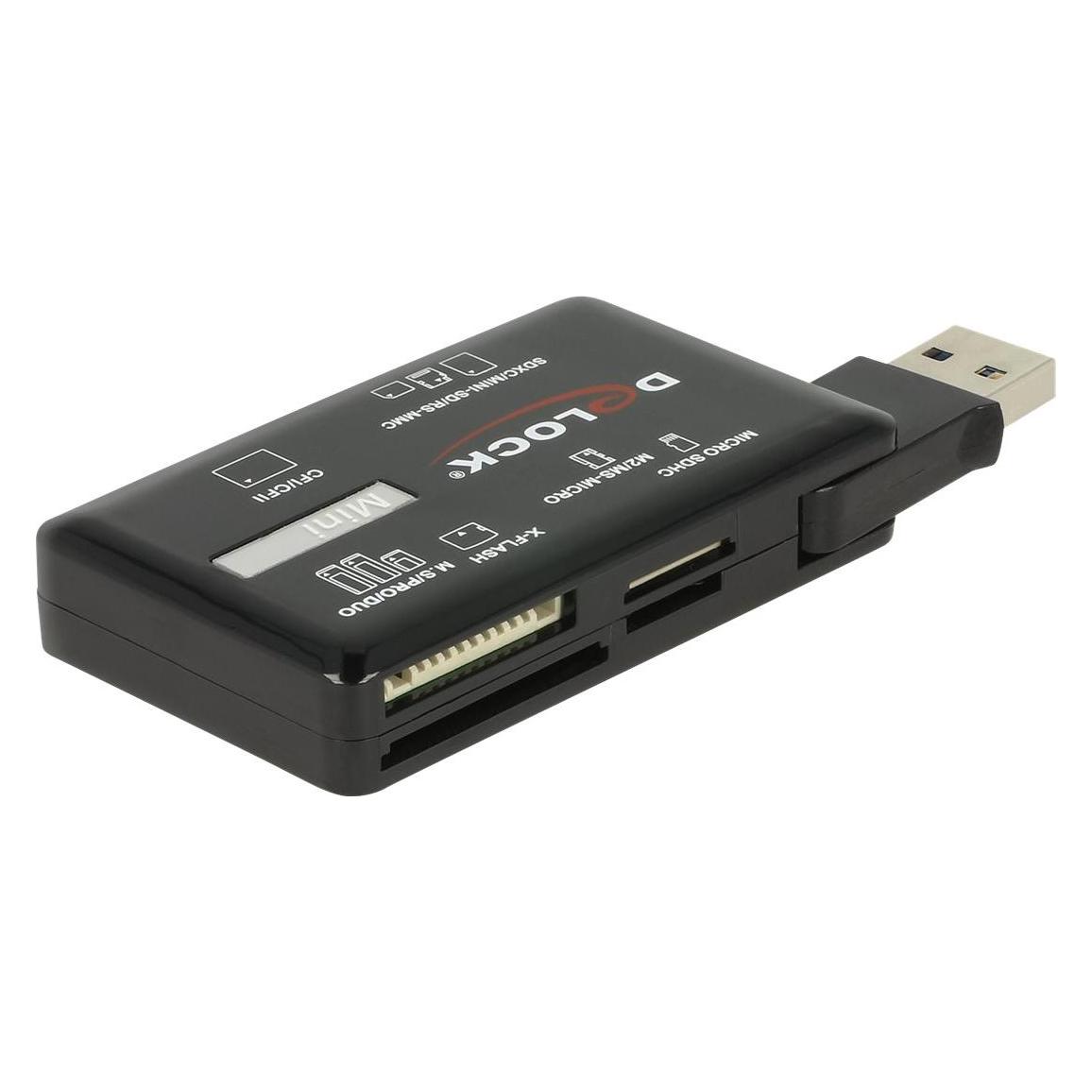 Delock Card Reader Extern 91758 (USB-C 3.2 Gen 1) (91758)
