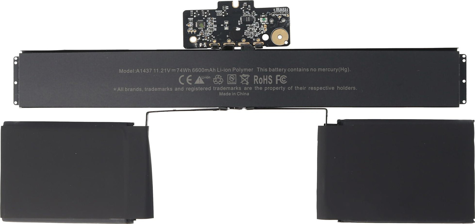 AccuCell Accu voor Apple MacBook Pro 13 inch (eind 2012) A1425