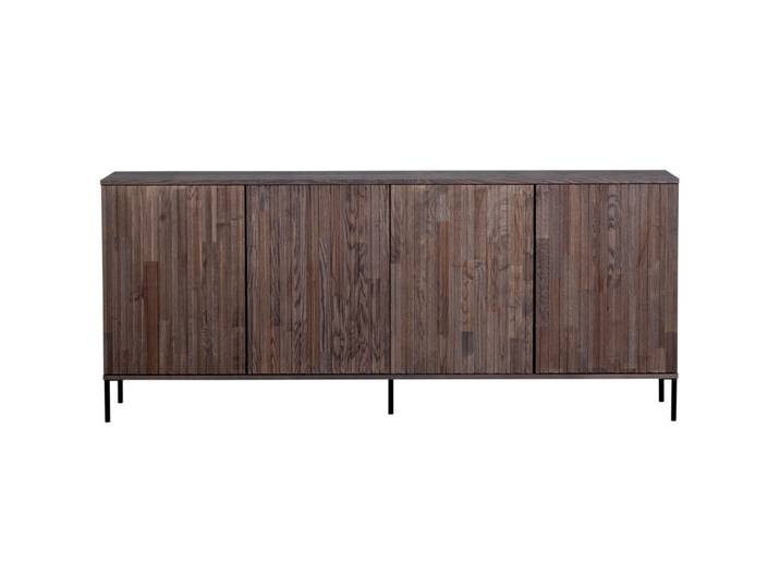 Sideboard NEW GRAVURE Esche massiv Metall 200 x 44 x 85 cm Esche