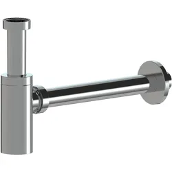 FiSC, Siphon, 5/4" x 32 mm Design-Flaschensiphon, Chrom (Flaschensiphon, 5/4")