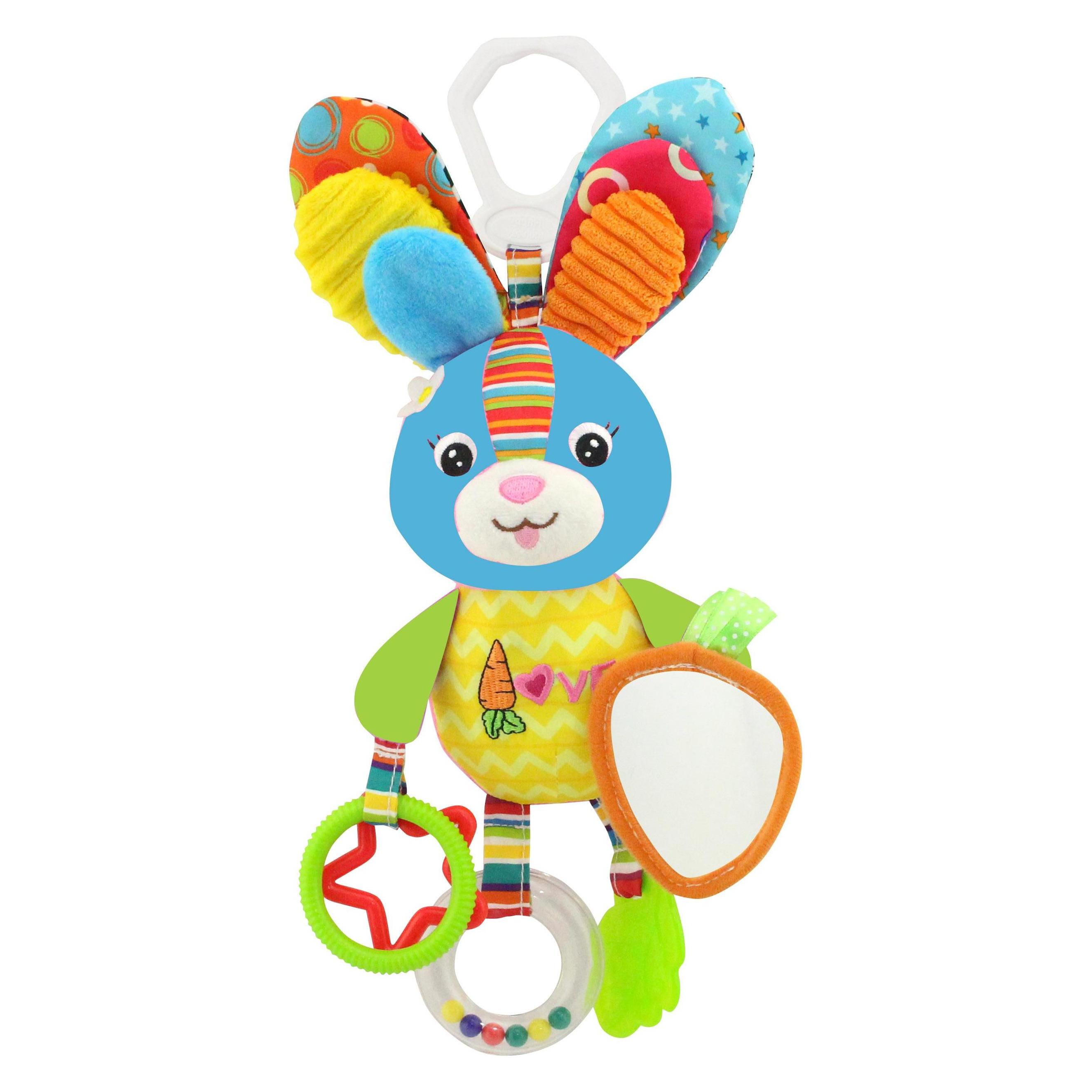 Amo Toys Happy Baby - Activity Hanger Rabbit Blue (502208) (502208)