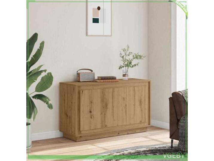 Buffet - ABI - Chêne artisanal - Bois d'ingénierie - 102 x 35 x 55 cm